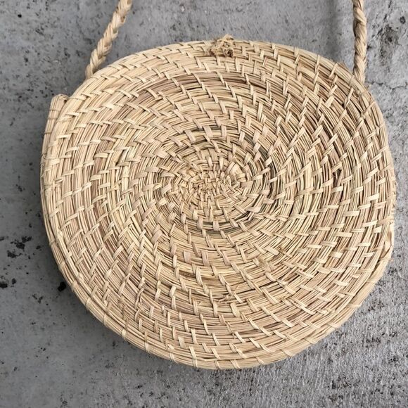 Straw woven bag   - Picture 3 of 5